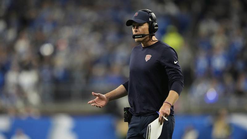 What Ben Johnson, Chicago Bears said Monday after blowout loss to Detroit Lions