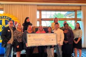 Rotary Club of Lake in the Hills awards $10,000 to Cal’s Angels