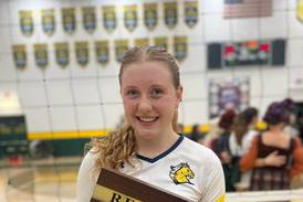 Record Newspapers Athlete of the Week: Ellie Stewart, Yorkville Christian, volleyball, senior