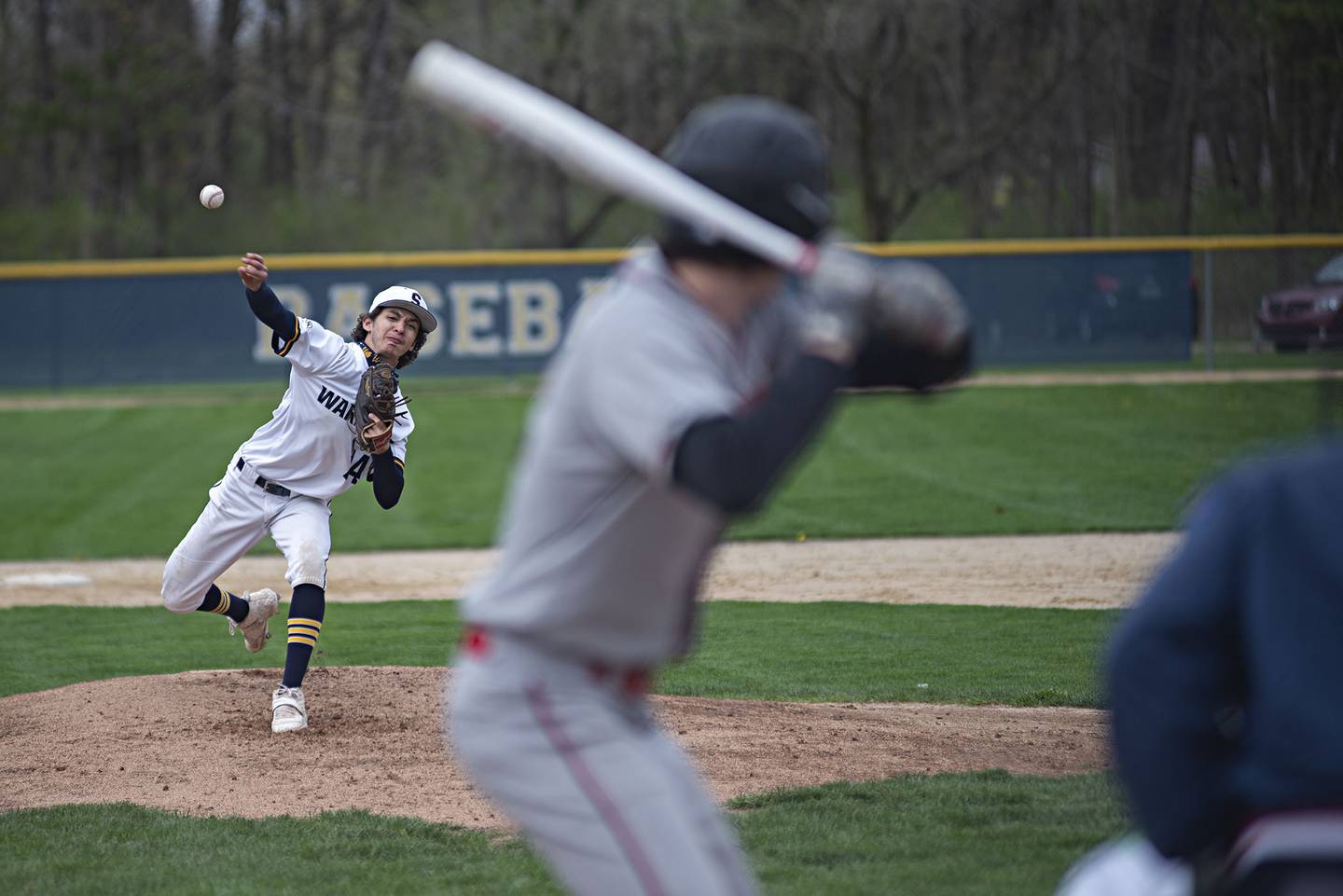 Sterling's Gio Cantu throws a pitch in the second inning against Forreston Monday, May 2, 2022.