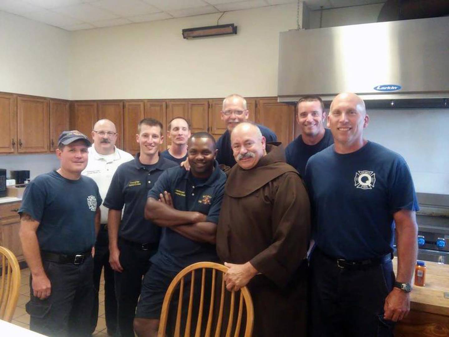In 1992, Arambasich left St. Procopius and joined the Oder of Friars Minor, specifically, the Franciscan Provence of the Most Sacred Heart of Jesus, which is based in St. Louis, Missouri.

From 1993 to 1995, Arambasich served as chaplain to Joliet firefighters at Station No. 5, where Telfer once worked, he said, bringing his dream full circle. From 1995 to 2001, Arambasich was stationed in New Orleans, Louisiana, where he again served as chaplain, this time to the local firefighters and police officers.

After taking a sabbatical year to study applied theology in Berkeley, California, Arambasich served as chaplain to firefighters again, this time in Quincy, Ill, a role he cherished for 13 years.

"I love serving those who serve," Arambasich said. "They do an incredible job as first responders. Often they do not get enough credit because they are so humble."

In 2001, Arambasich received permission to go to Ground Zero as a critical incident debriefing chaplain after Rev. Mychal Judge was killed, he said. Judge was a Franciscan friar and Catholic chaplain for the New York City Fire Department. His death was the first official recorded death from the attacks that day.

"I'd sit with the firemen and try to get them to talk out their feelings, to get them out on the table," Arambasich said. ""One of the gifts of the critical incident debriefing chaplain is that once everybody started talking about what happened in their lives, they realized everyone was going through the same troubles."