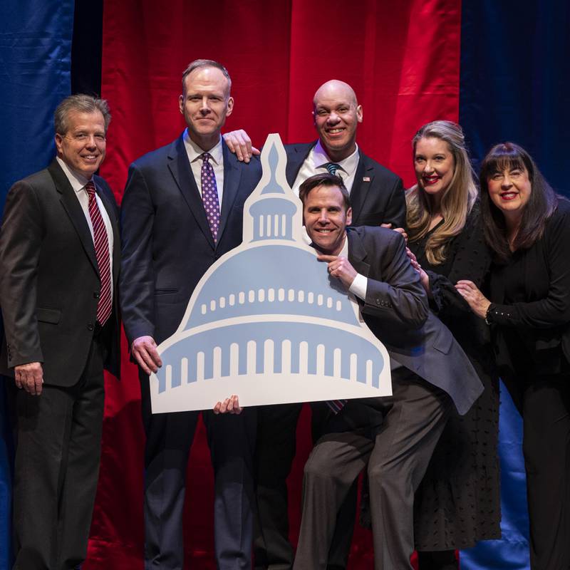 The musical political satire group the Capitol Fools will perform at the Belushi Performance Hall at the McAninch Arts Center on the campus of the College of DuPage for two show on Sunday, Oct. 12. The shows are at 3 and 6 p.m.