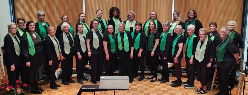 Bread & Roses Chorus will present the seasonal program “Be the Light” at 3 p.m. Saturday, Dec. 6 at Westminster Presbyterian Church in DeKalb.