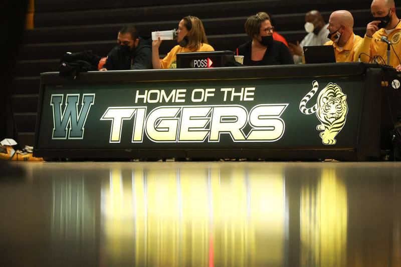 Joliet West hosts Joliet central in a crosstown rivalry. Tuesday, Feb. 8, 2022, in Joliet.