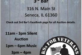 K9s for Veterans hosts silent auction, live music on Saturday