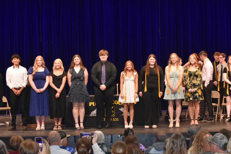 Putnam County High School hosted its National Honor Society banquet on April 30.