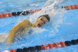 Girls swimming: Sterling’s Madison Austin breaks school record, misses Day 2 cut at IHSA state meet