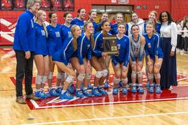 St. Charles North secures consecutive Class 4A regional titles with straight sets win over Naperville Central