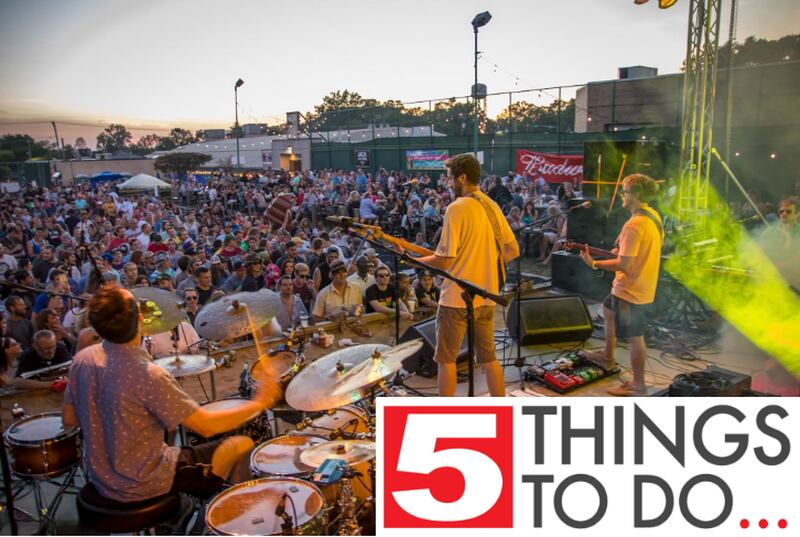 Mungion performs during Bands in the Sand 2017 at 3D Sideouts Sports Tavern in Island Lake. Bands in the Sand returns to Sideouts Friday and Saturday, Aug. 25-26, after a one-year hiatus.