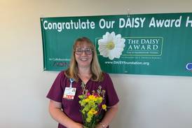 Patterson named Daisy Award recipient at OSF HealthCare Saint Katherine