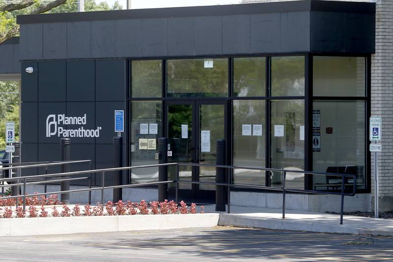 The Planned Parenthood of Illinois Waukegan Health Center, 1601 North Lewis Avenue, in Waukegan on Friday, June 24, 2022, the day that the United States Supreme Court handed down a decision that overturned Roe v. Wade.