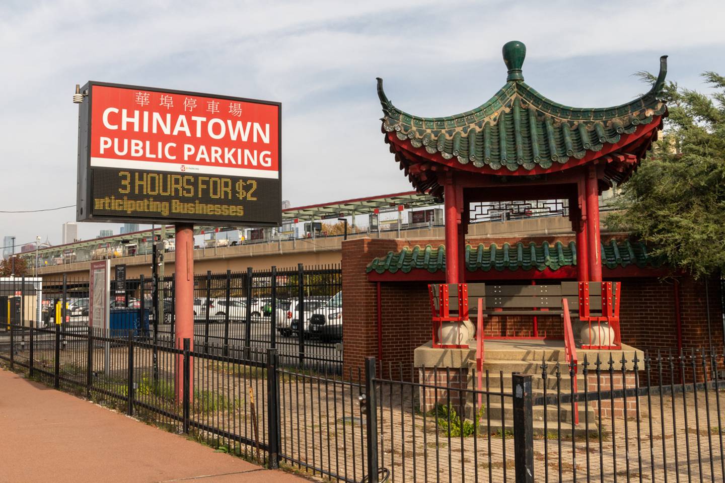 The parking lot along Wentworth Ave. In Chicago’s Chinatown neighborhood in October 2024. In 2017, then-Illinois House Speaker Michael Madigan directed his close ally Mike McClain to work on getting the state-owned land transferred to developers who were interested in building on a portion of the lot.