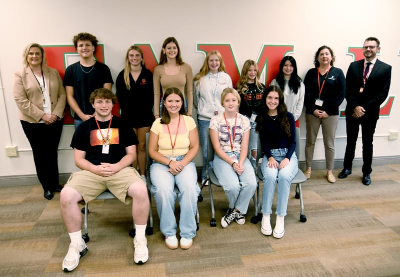 The La Salle-Peru Township High School Renaissance Students of the Month were recognized during a breakfast ceremony on Wednesday, Sept. 24.