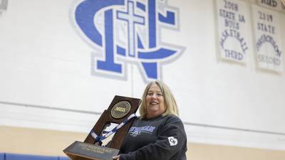 Volleyball: First state trip in program history earns Newman’s Kelly SVM Coach of the Year