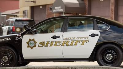 3 hospitalized after rollover crash involving pickup with snowplow in DeKalb County