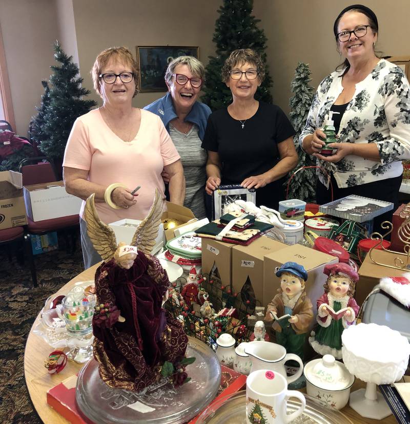 The Granville United Church of Christ will offer freshly baked cinnamon rolls, various garage sale items and books including collectible cookbooks during the Granville town wide garage sales on Sept. 29 and 30 at 103 N. Church St.