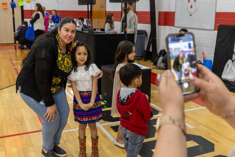 (Left to Right) Carmen Correa and Vivian Romero pose for photo on Friday, May 2, 2025 at Northbrook School in Mendota.