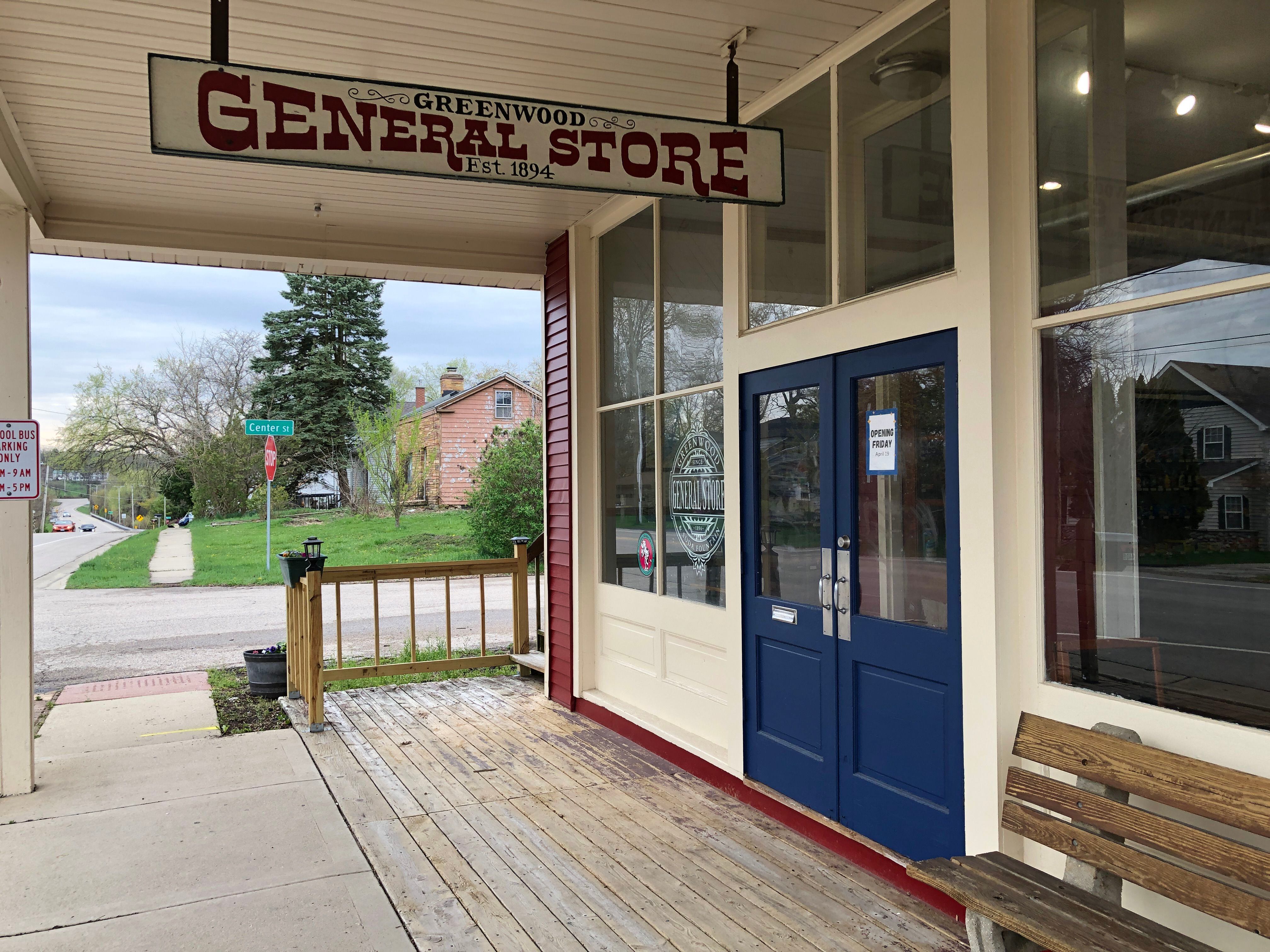 James Krzyak and his partner, Emily Truscott, have been working since August to reopen The Greenwood General Store on Friday, April 19, 2024.