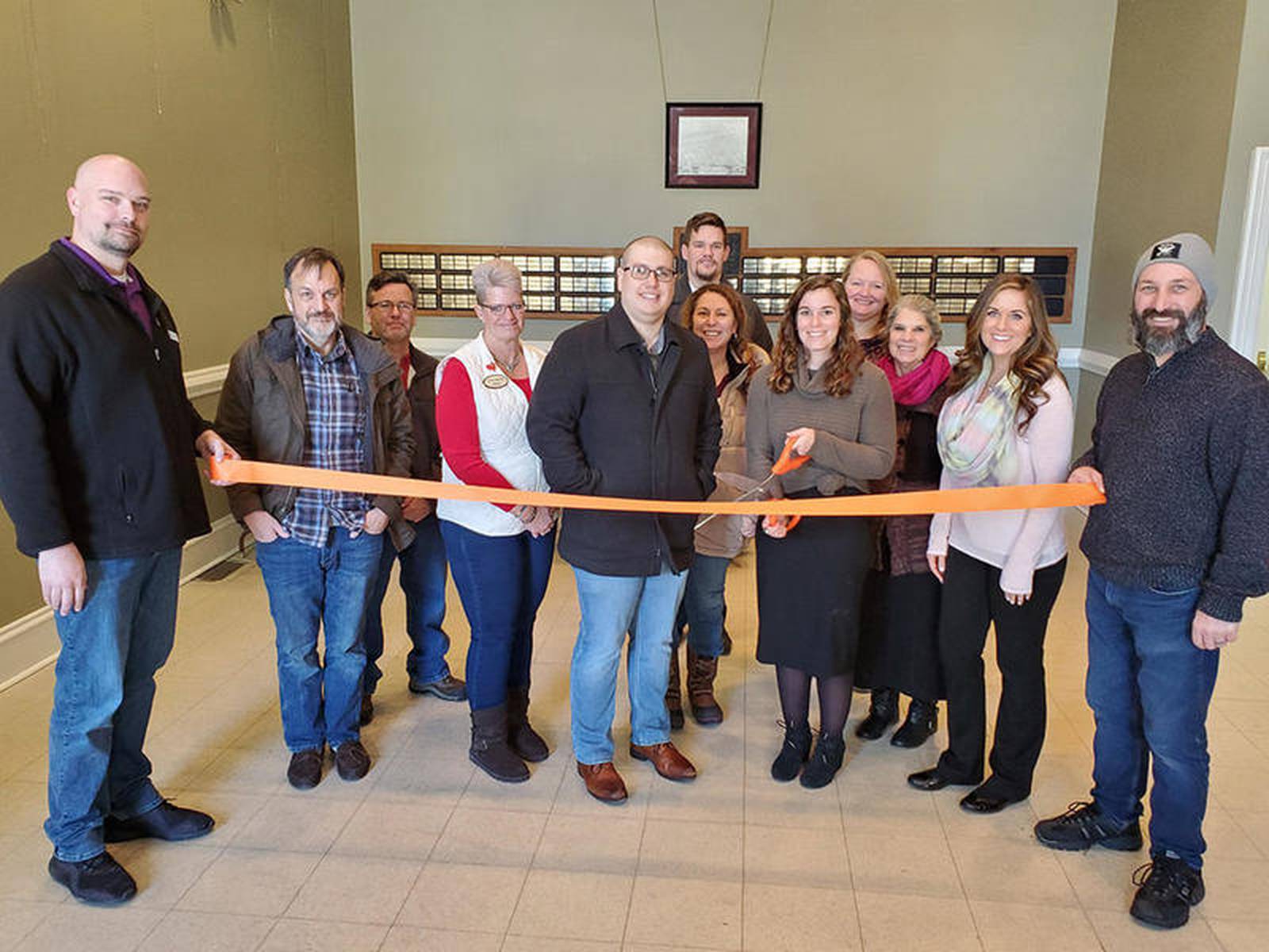 Ribbon cutting at O'Neil Property Group Shaw Local