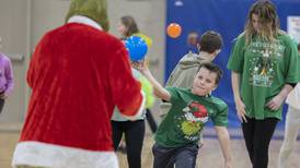 Photos: Grinch dodgeball in Rock Falls
