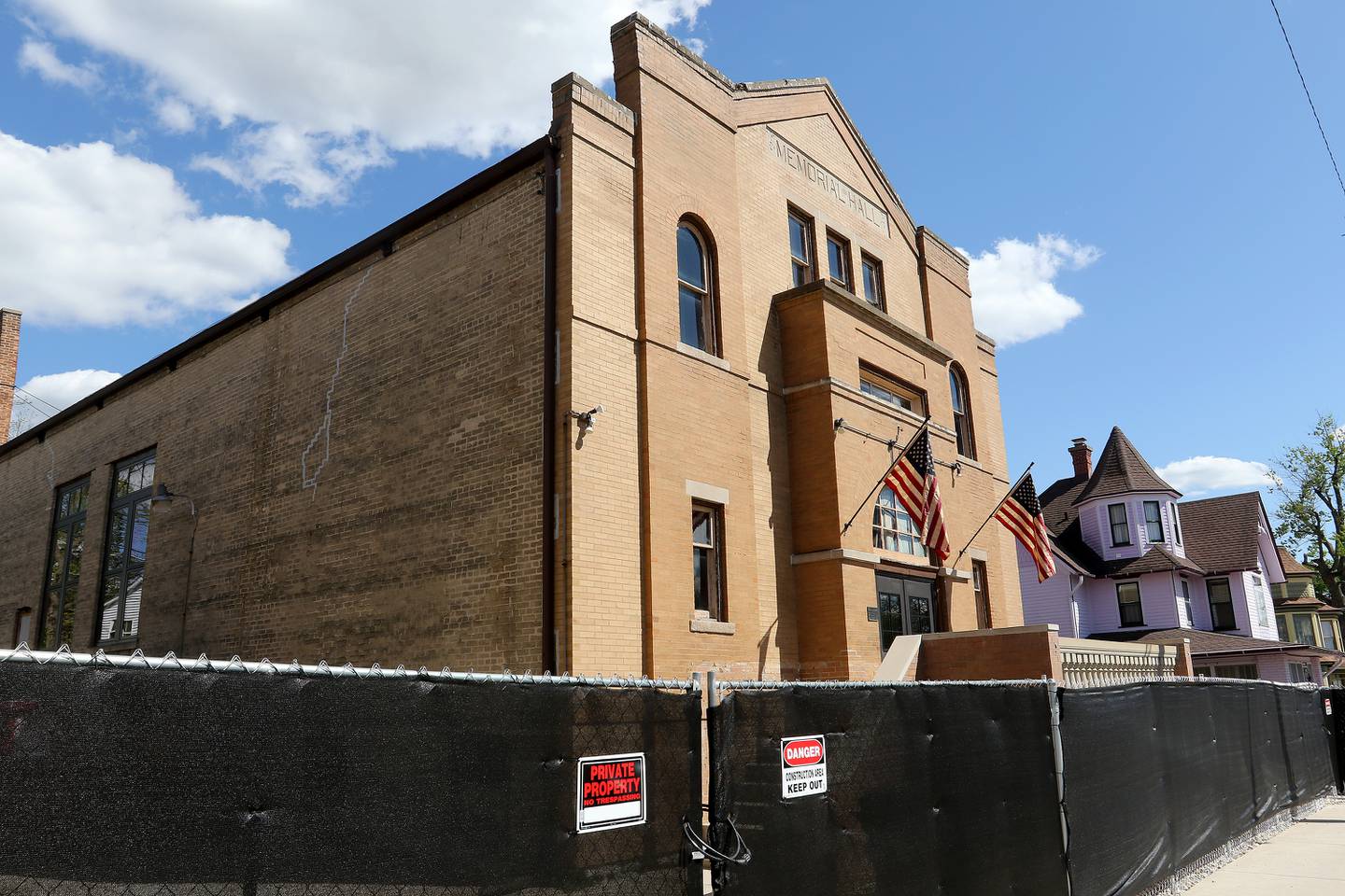 Memorial Hall is seen on Wednesday, May 5, 2021, in Richmond.