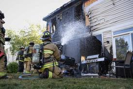 Lake in the Hills family displaced from townhome fire Wednesdaty