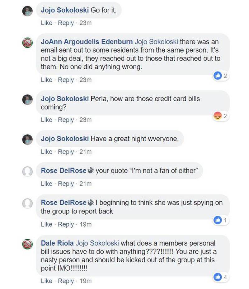 Trustee's sister clashes with Plainfield resident Shaw Local