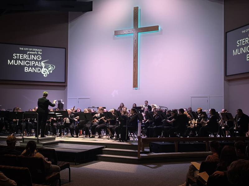 The Sterling Municipal Band will present its annual Winter Concert on Friday, Jan. 9, at New Life Lutheran Church in Sterling.