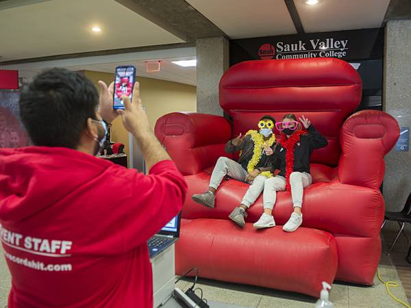 Photos: Big Red Chair at SVCC