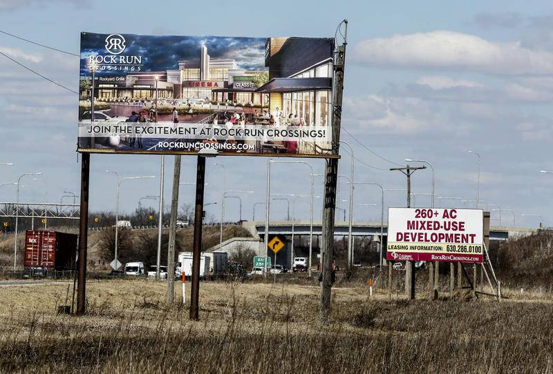 The Joliet City Council will vote Tuesday on spending $636,000 to buy land for an interchange that would provide access Rock Run Crossings, a development planned along Interstate 55.