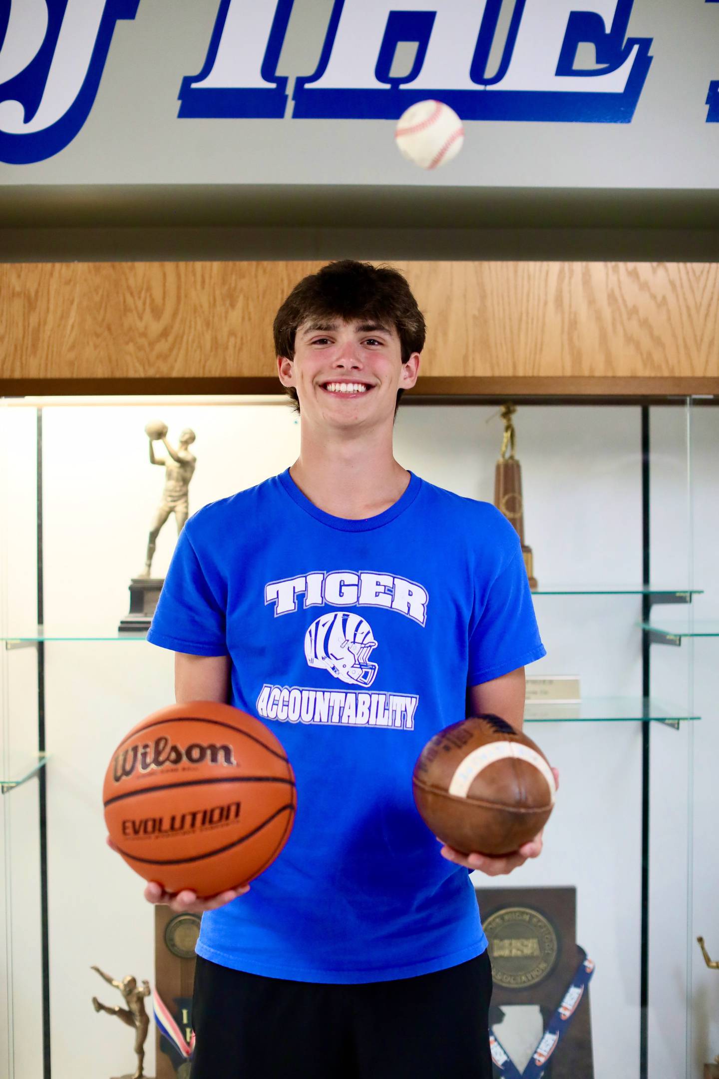 Princeton's Noah LaPorte is the 2024 BCR Male Athlete of the Year.