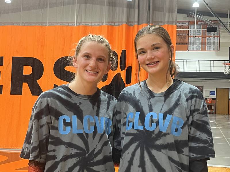 Alexis Hadeler (left) and Jordyn Johnson, Crystal Lake Central