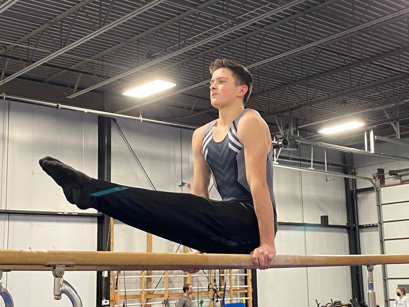 Kaneland senior gymnast Ethan Yost plans on studying medical sciences at Saint Louis University with designs to be a pediatric oncologist. But first, Yost hopes to qualify for the state gymnastics finals May 12-13 at Hoffman Estates.