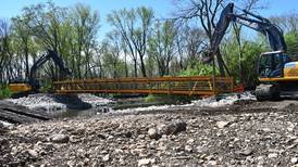 Progress made on I&M Canal bridge construction in Channahon