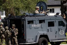 Photos: Police standoff in McHenry