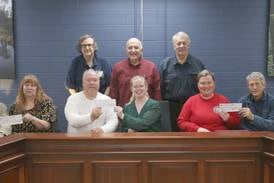 Photos: Utica Knights of Columbus donates over $2,600 to local charities 