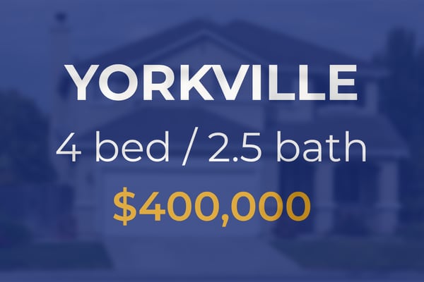 Four-bedroom house in Yorkville sells for $400,000