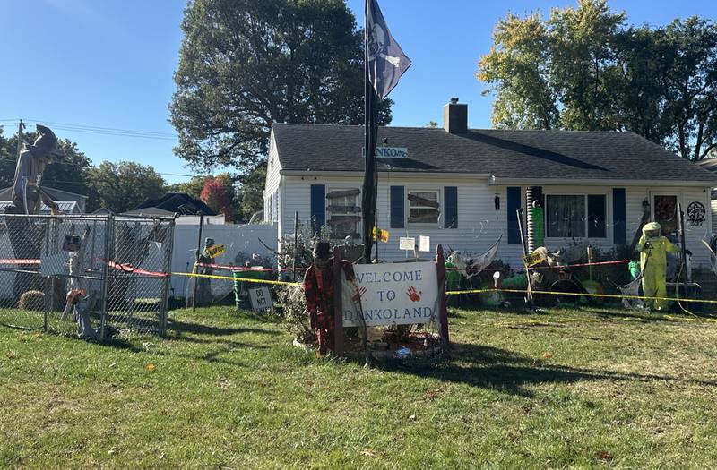This Halloween home called Dankoland is located in the 200 block of 9th Street on Monday, Oct. 27, 2025 in Streator.