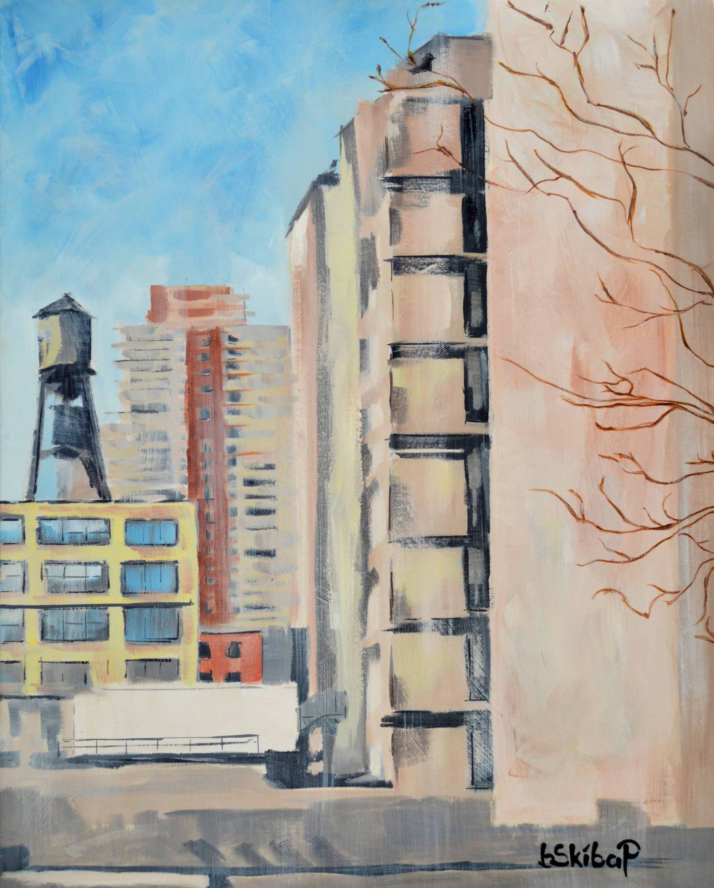 Manhattan by Barbara Skiba-Poniatowski