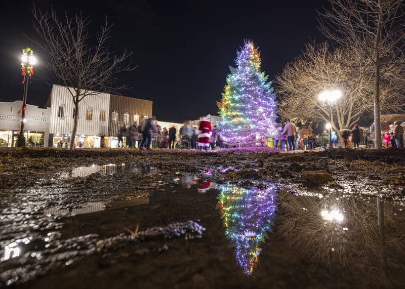 The parade concluded with the lighting of the tree in downtown Spring Valley on November 25, 2023.