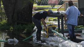 Flood watch: Fox Lake level begins to drop; river could crest late Thursday below Algonquin Dam