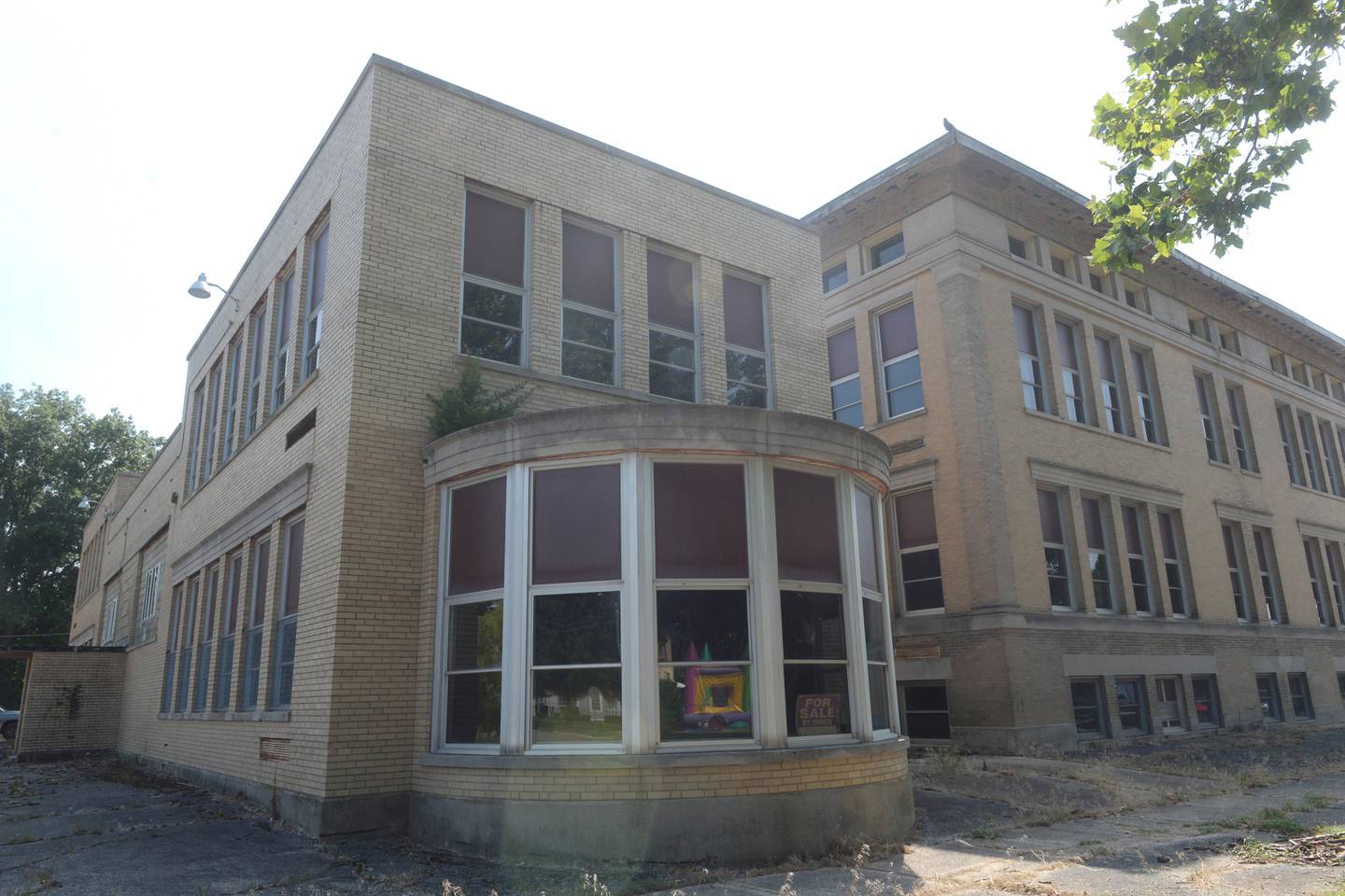 The Congress School in Polo has been empty for several years. It is located at 208 N. Congress Ave. This photo is of the northwest corner of the building.