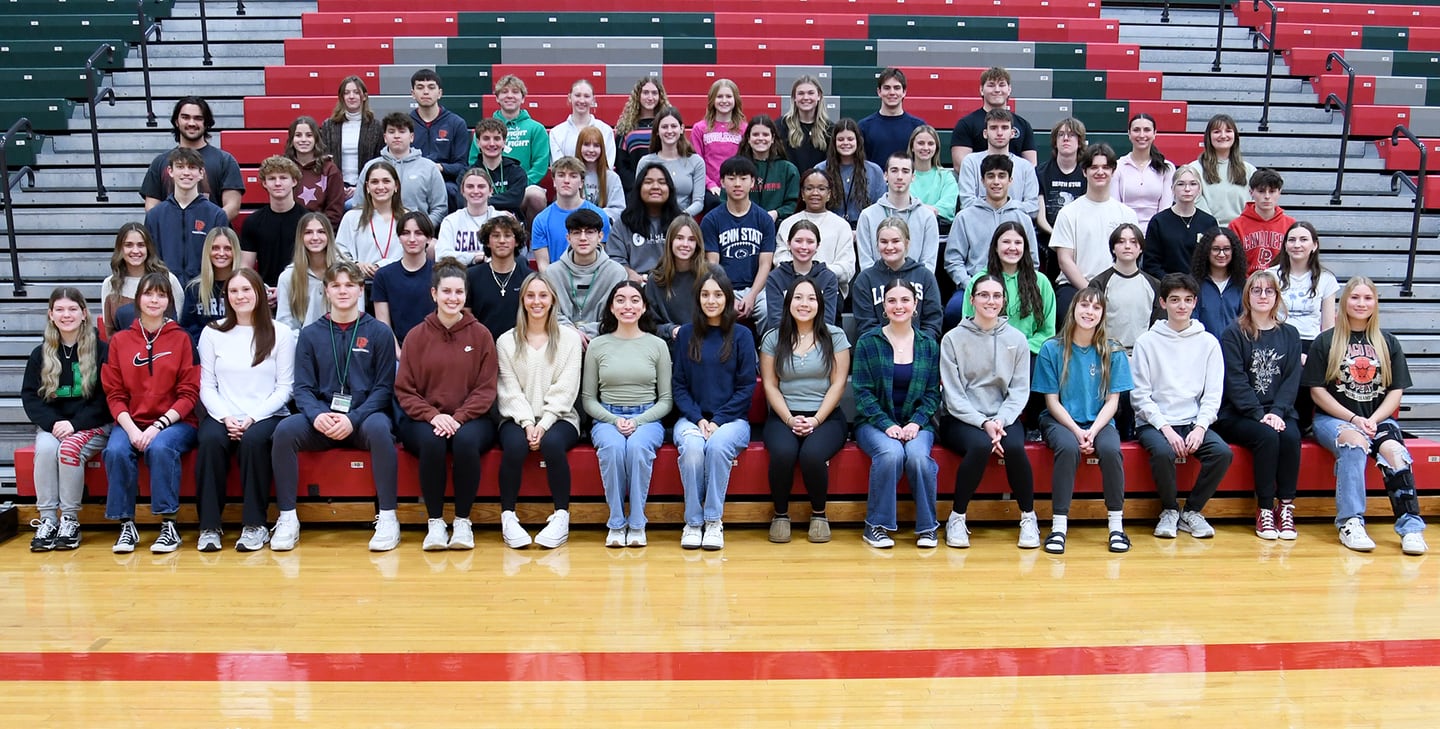 Keean Atkins, Britney Blair, Ryia Boaz, Alyssa Bokus, Braylin Bond, Claire Boudreau, Lyla Brady, Clarissa Casas, Emily Castaneda, Sophia Chiu, Isabella Cimei, Drew Depenbrock, Kiely Domyancich, Daniel Duncan, Addison Dziarnowski, Marisa Eggersdorfer, Marly Escatel, Morgan Ficek, Kelsey Frederick, KJ Gallik, Alyssa Garcia, Enrike Garcia, Adrian Gonzalez, Dagny Greer, Cayla Grieve, Nicholas Hachenberger, Sophia Hammerich, Griffin Hammers, Jameson Hill, Mazalyn Jackson, Emma Jereb, Madelaine Johns, Garrett Keith, Isabella Kennett, Saida Khouaja, Sadie Kiersnowski, Cade Kilmartin, Christian Konczak, Keya Kowalski, McKenzie Krzyaniak, Coleman Lambert, Giovani Legrenzi, Christian Limberg, Hunter Loebach, Aniya Lumpkins, Leo Maier, Alec Mandujano, Ever McCormick, Mackenzie McCoy, Jonah Murillo, Benjamin Nicholson, Michael Niemiec, Brionna Noble, Alia Nowakowski, Nolan O’Brien, Joseph 
Patyk, Callie Perra, Lanie Ploch, Gracie Politsch, Meredith Politsch, Sophia Pyszka, Sebastian Quercia, Cameron Rankin, Johnathan Ricci, Anna Riva, Miley Sadnick, Nathaniel Salinas, Elizabeth Sawdey, Quinn Sherman, Ian Shevlin, Erick Sotelo, Tyler Spelich, Lydia Steinbach, Radia Thompson, Clara Vaske, Taylor Vescogni, Bolander Weitl, Dane Wicinski