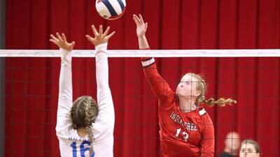 Photos: Indian Creek volleyball hosts Hinckley-Big Rock