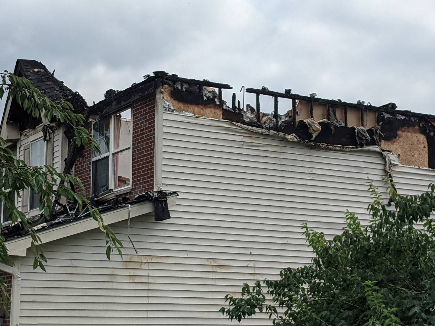 Two people were injured in a house fire in the Southbury subdivision in Oswego that caused more than $600,000 in damage early Sunday morning.