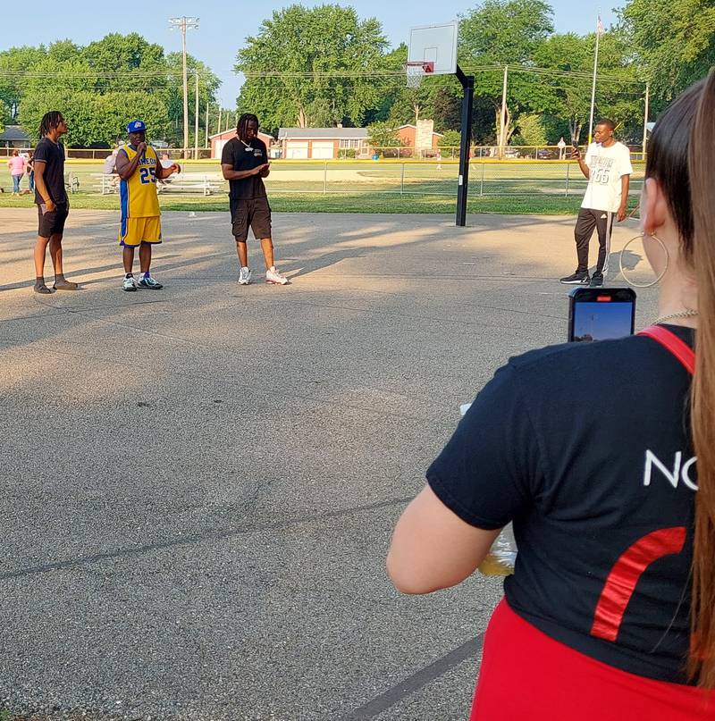 A Juneteenth celebration was held Monday, June 19, 2023, at Kirby Park in Spring Valley, featuring speakers.