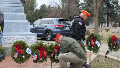 Crystal Lake’s veterans holiday wreath-laying is on for Saturday, despite bitter weather