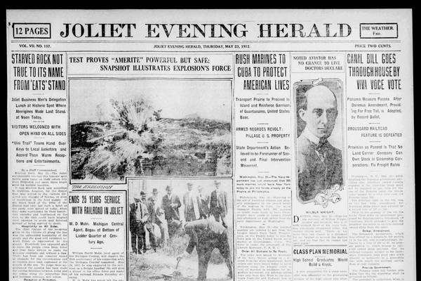 Historical covers for May 23: Test Proves ‘Amerite’ Powerful But Safe