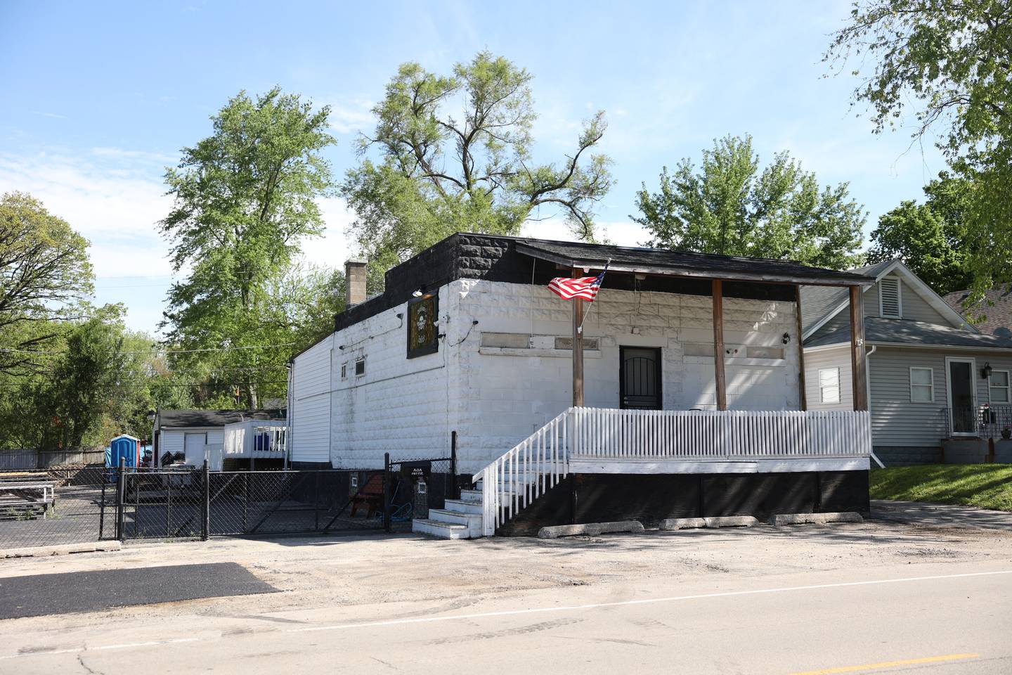 The Outlaws Motorcycle Club clubhouse in Joliet. Tuesday, May 17 2022, in Joliet.