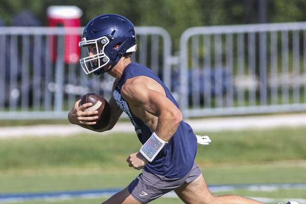Photos: Nazareth football holds first fall practice